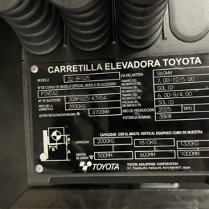GRUA HORQUILLA